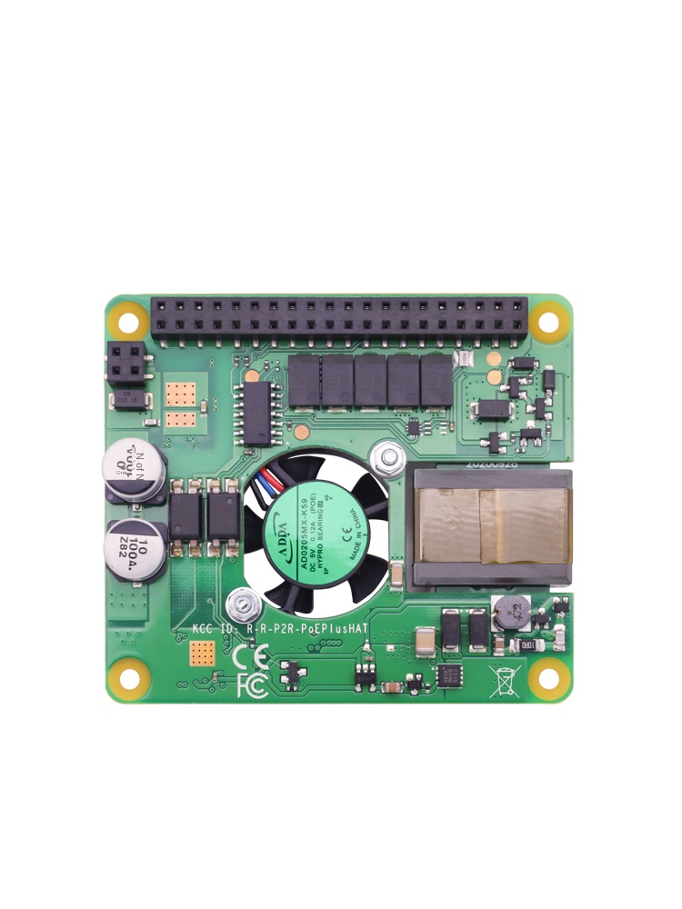 Raspberry Pi POE+ ハット